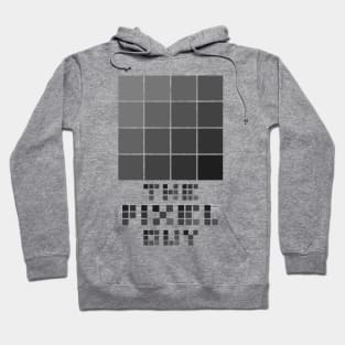 the pixel guy design for the pixel lover - gray Hoodie